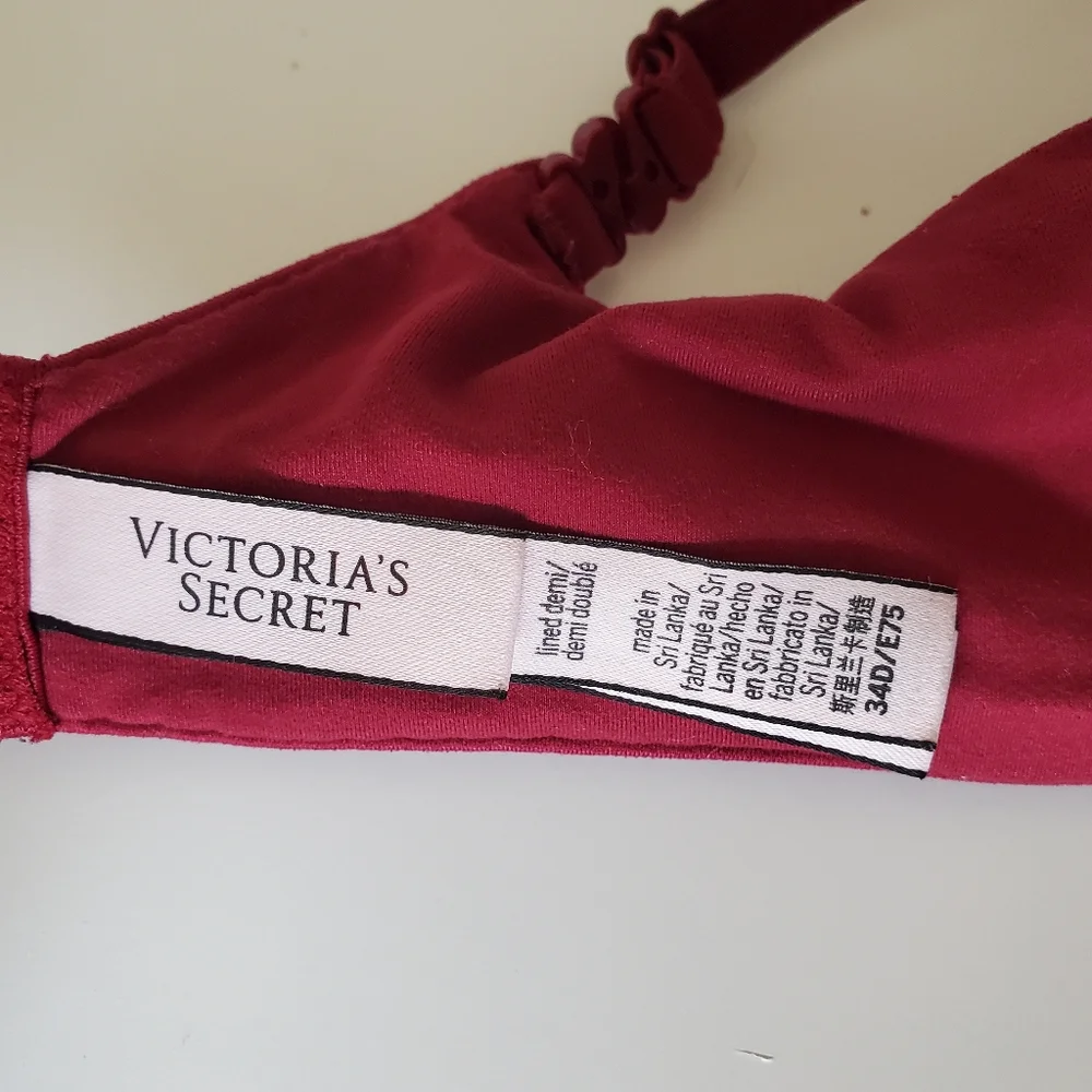 Victoria's‎ Secret Lined Demi Bra Size 34D